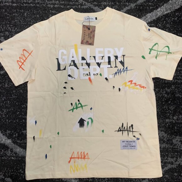 Gallery Dept Other - Gallery Dept x Lanvin Paint Splatter T-Shirt Men's Large, Medium, Small